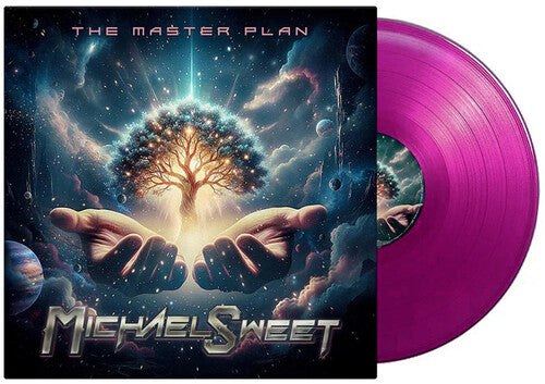 Album cover for Michael Sweet - Master Plan on purple vinyl lp