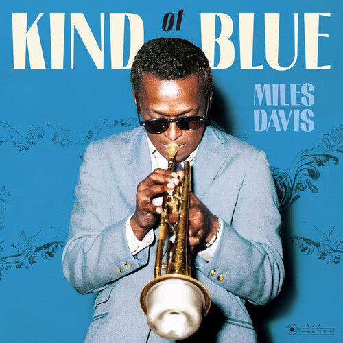 Album cover for Miles Davis - Kind Of Blue on blue vinyl bonus track alternate cover lp