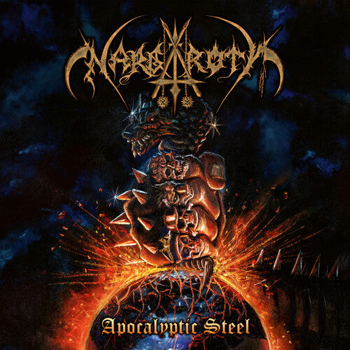 Album cover for Nargaroth - Apocalyptic Steel on vinyl lp