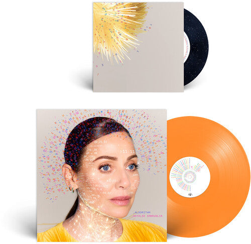 Album cover for Natalie Imbruglia - Algorithm on lp+7" orange vinyl