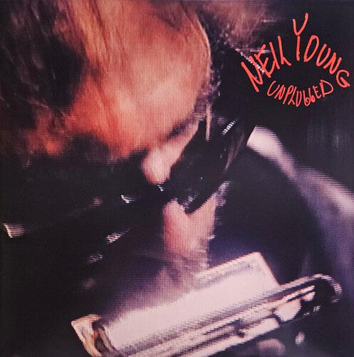Album cover for Neil Young - Unplugged on 2lp vinyl