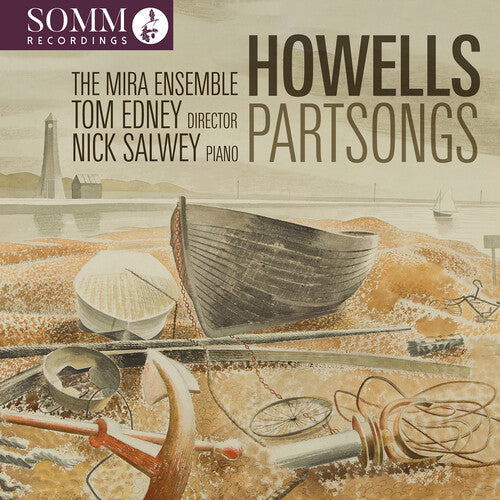 Album cover for Nick Salwey - Herbert Howells: Partsongs on cd