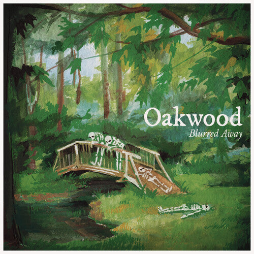 Album cover for Oakwood - Blurred Away on gold lp