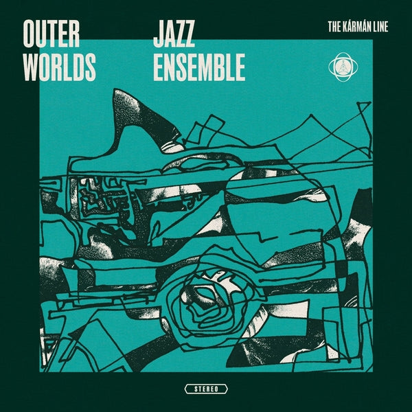 Album cover for Outer Worlds Jazz Ensemble - The Karman Line on vinyl
