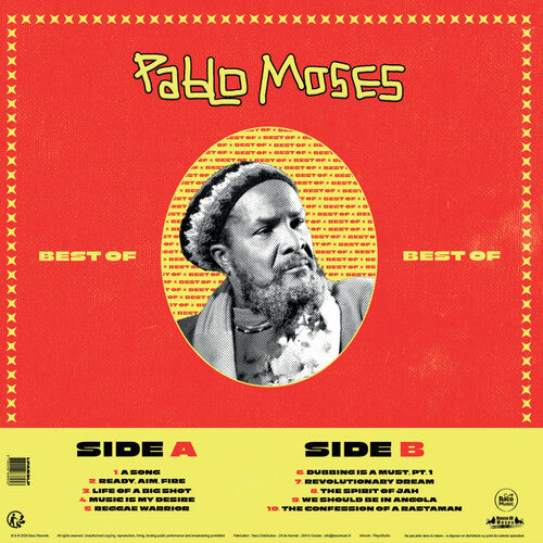Album cover for Pablo Moses - Best of on cd