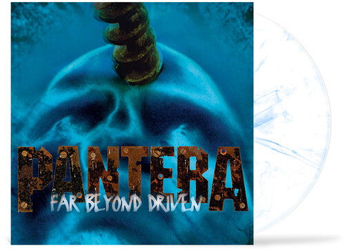 Album cover for Pantera - Far Beyond Driven on blue vinyl