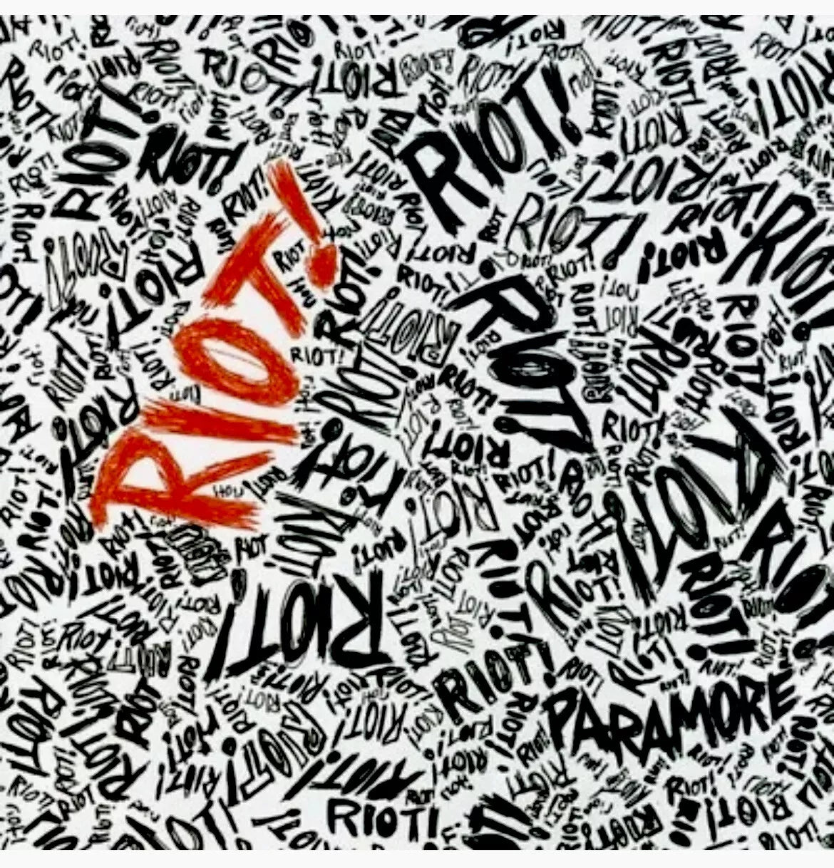 Paramore — Riot! — cover artwork