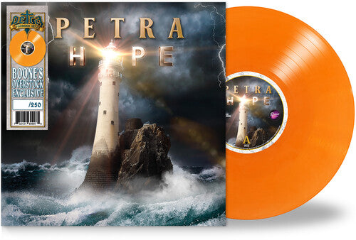 Album cover for Petra - Hope on orange vinyl numbered lp