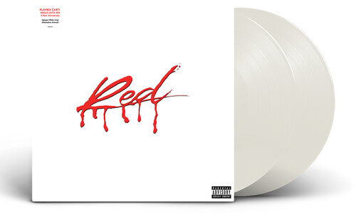 Album cover for Playboi Carti - Whole Lotta Red on white vinyl