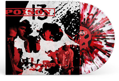 Album cover for Poison 13 - Poison 13 on splatter vinyl