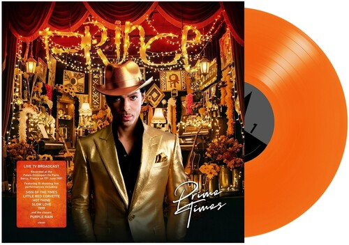 Album cover for Prince - Prime Times on colored vinyl lp