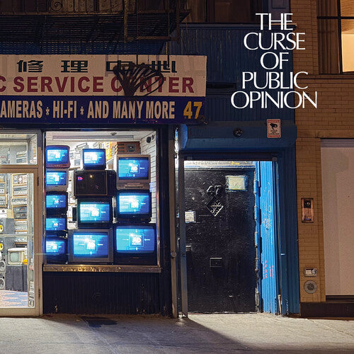 Album cover for Public Opinion - The Curse of Public Opinion on crystal clear vinyl lp