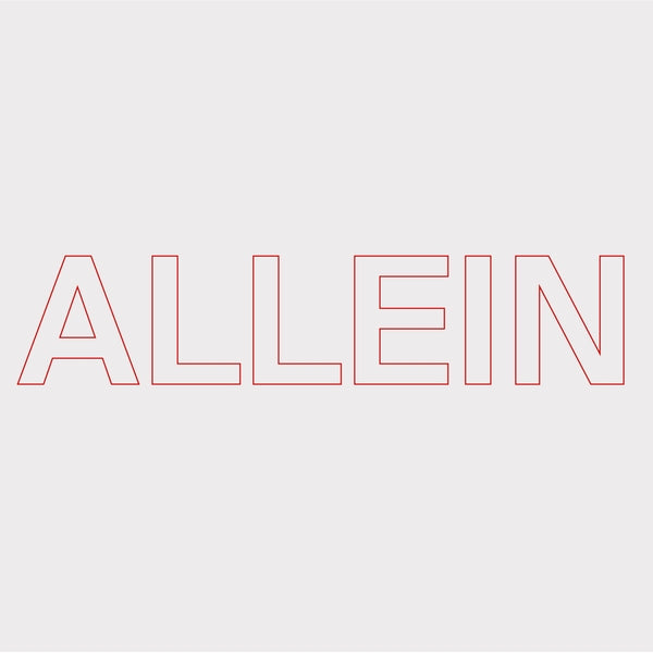 Album cover for Quarks - Allein on vinyl