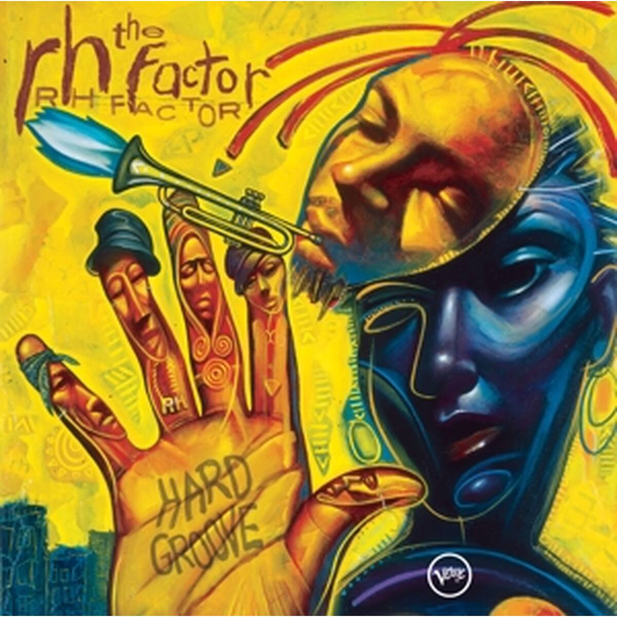 The RH Factor — Hard Groove, cover artwork