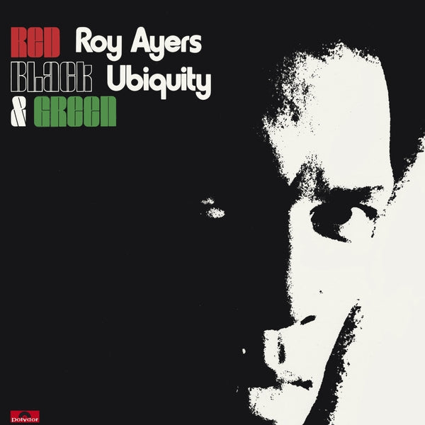 Album cover for Roy Ayers Ubiquity - Red Black & Green on vinyl