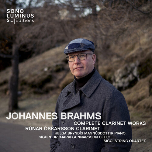 Album cover for Runar Oskarsson - Johannes Brahms: Complete Clarinet Works on cd