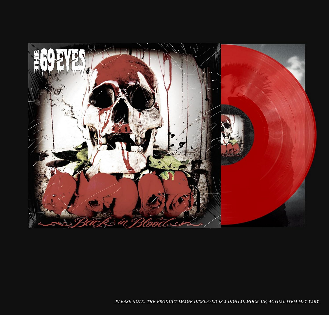 Album cover for The 69 Eyes - Back In Blood on vinyl lp