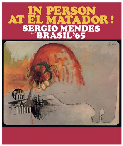 Album cover for Serigo Mendes - In Person At El Matador on yellow & red vinyl deluxe edition lp
