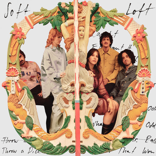Album cover for Soft Loft - Throw a Dice on orange vinyl