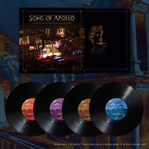 Album cover for Sons of Apollo - Live with the Plovdiv Psychotic Symphony on 4lp vinyl