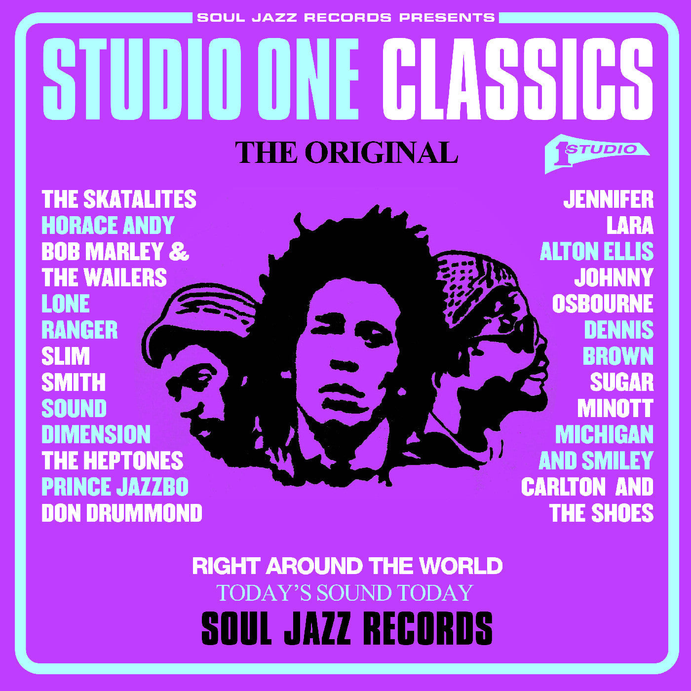 Album cover for Soul Jazz Records presents - Studio One Classics on cd
