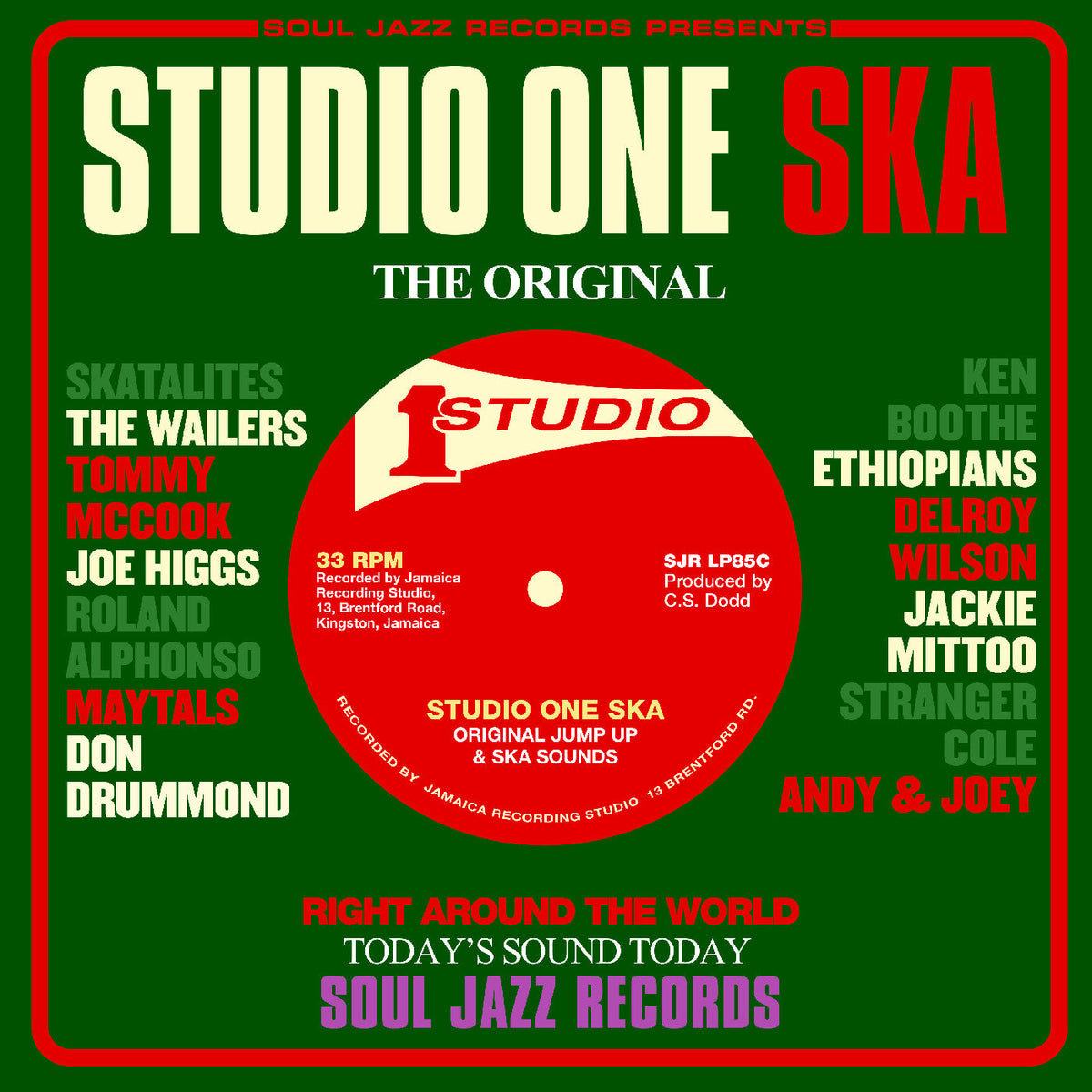 Album cover for Soul Jazz Records presents - Studio One Ska on cd