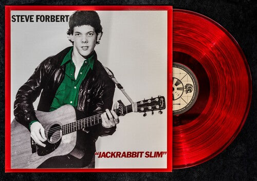 Album cover for Steve Forbert - Jackrabbit Slim on red vinyl lp