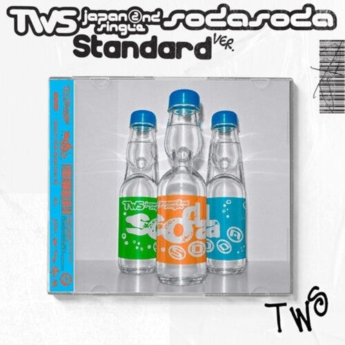 Album cover for TWS - SODA SODA on cd photobook unit photocard solo photocard sticker