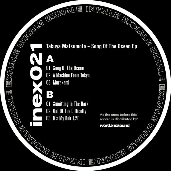 Album cover for Takuya Matsumoto - Song Of The Ocean EP on 12" vinyl