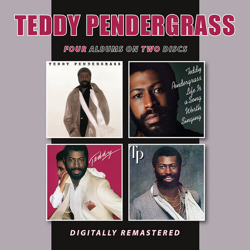 Album cover for Teddy Pendergrass - Teddy Pendergrass / Life Is A Song Worth Singing / Teddy / TP on cd