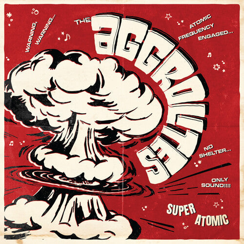 Album cover for The Aggrolites - Super Atomic on marble vinyl lp