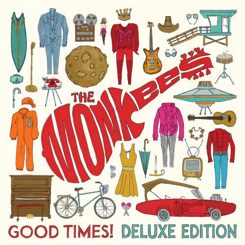 Album cover for The Monkees - Good Times! on cd deluxe 10th anniversary