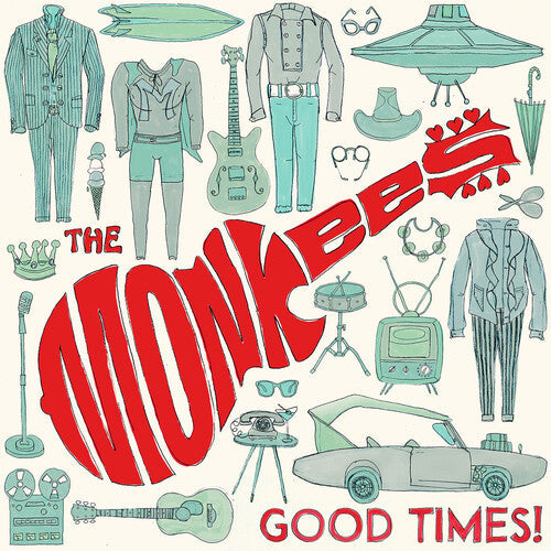 Album cover for The Monkees - Good Times! on vinyl lp