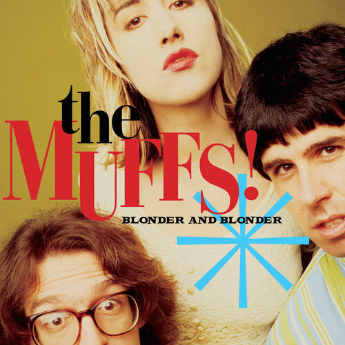 Album cover for The Muffs - Blonder And Blonder on opaque red vinyl