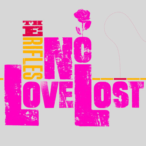 Album cover for The Rifles - No Love Lost on pink vinyl lp