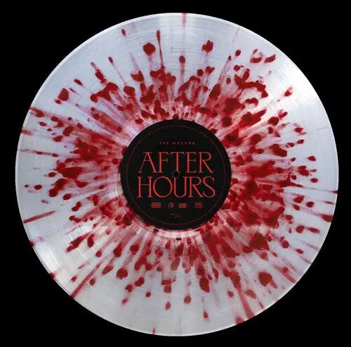 The Weeknd - After Hours [Explicit White Red Splatter Vinyl