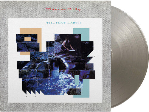 Album cover for Thomas Dolby - Flat Earth on silver audiophile vinyl numbered to 750