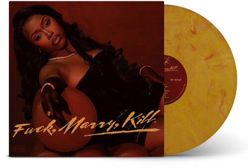 Album cover for Tink - Fuck Marry Kill on yellow colored vinyl lp