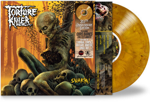 Album cover for Torture Killer - Swarm (Anniversary) on colored vinyl lp