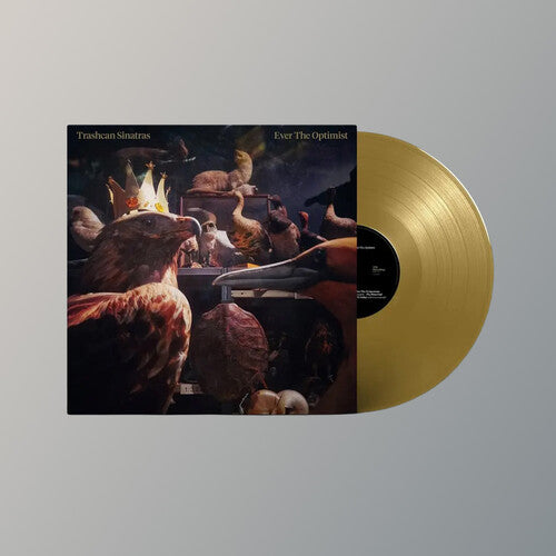 Album cover for Trashcan Sinatras - Ever The Optimist on gold vinyl lp