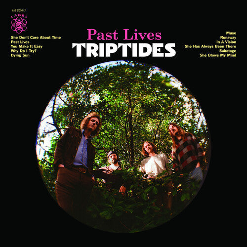 Album cover for Triptides - Past Lives on vinyl lp