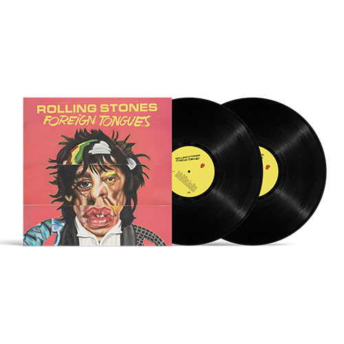 Album cover for The Rolling Stones - Foreign Tongues on japanese 2lp
