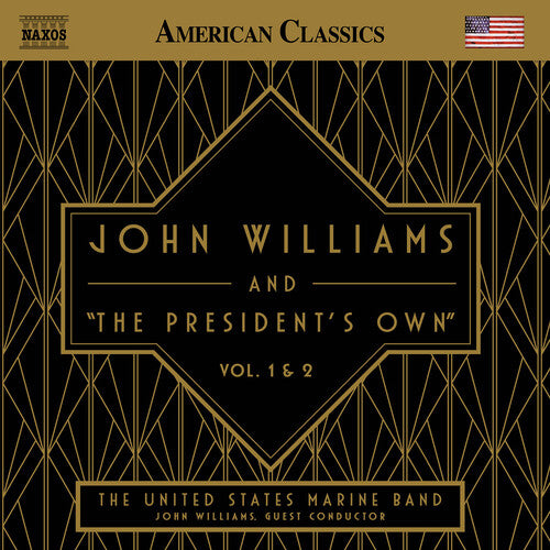 Album cover for United States Marine Band - John Williams & the the President's Own Vol. 1 & on cd