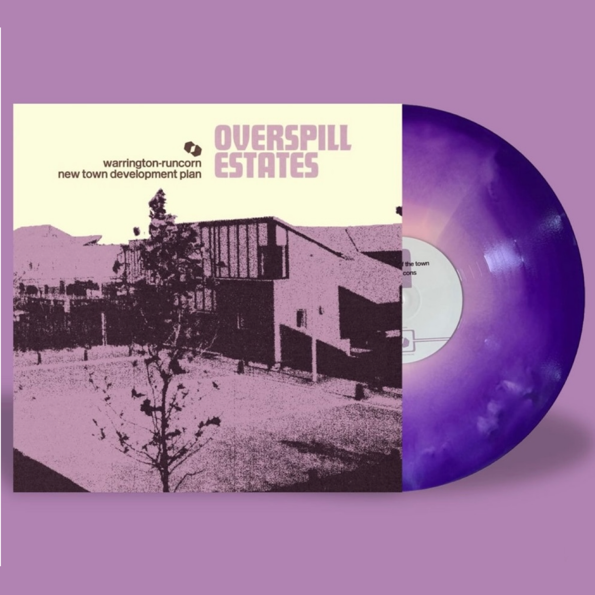 Warrington-Runcorn New Town Development Plan – Overspill Estates cover artwork