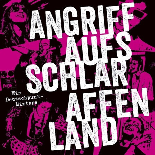 Album cover for Various Artists - Angriff Auf'S Schlaraffenland: Ein Deutschpunk-Mixtap on 2lp vinyl