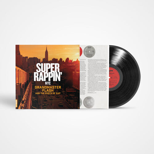 Album cover for Various Artists - Super Rappin' on deluxe vinyl lp