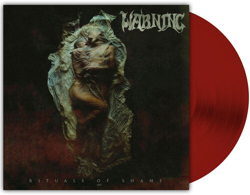 Album cover for Warning - Rituals Of Shame on oxblood red vinyl lp