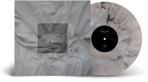 Album cover for Whirr - Sway on grey & black marble vinyl lp