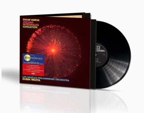Album cover for Zubin Mehta/Los Angeles Philharmonic - Varese: Arcana; Integrales; Ionisation on 180 gram vinyl lp