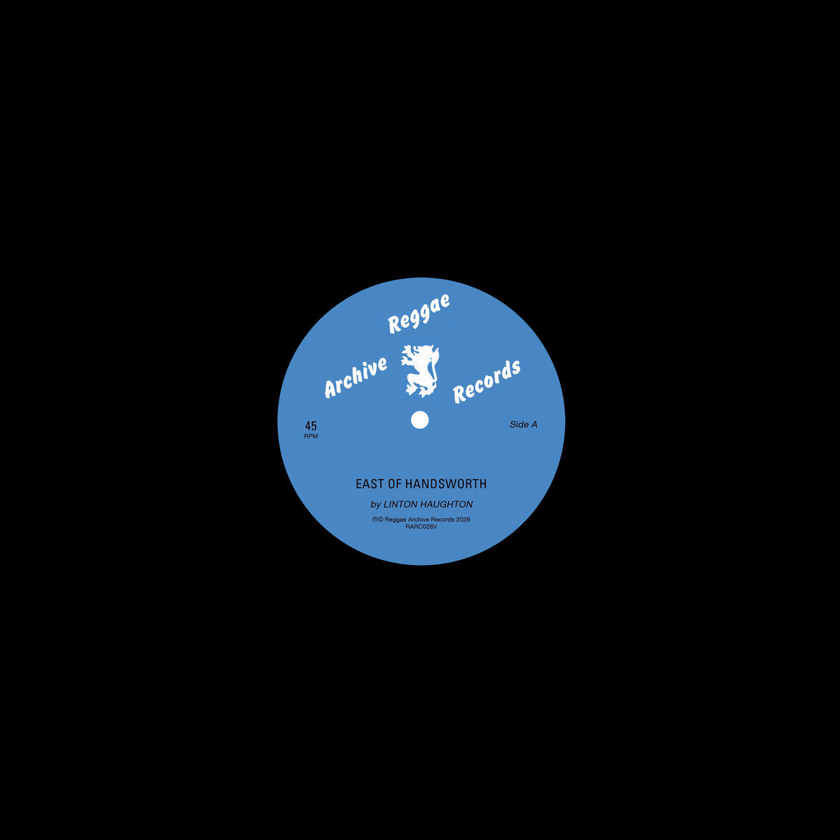 Album cover for Linton Haughton - East Of Handsworth on 12"